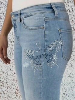 Cambio PARIS CROPPED 9182-0059-30 Jeans 5324 -Vêtements Soldes cambio pantalon paris cropped 9182 0059 30 7