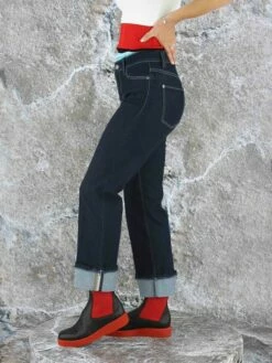 Cambio PARIS STRAIGHT 9157-0040-10 Jeans 5006 -Vêtements Soldes cambio pantalon paris straight 9157 0040 10 4