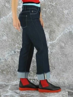 Cambio PARIS STRAIGHT 9157-0040-10 Jeans 5006 -Vêtements Soldes cambio pantalon paris straight 9157 0040 10 6