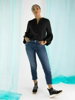 Cambio PIPER SHORT 9182 0038-99 Jeans 5020 -Vêtements Soldes cambio pantalon piper short 9182 0038 99 5