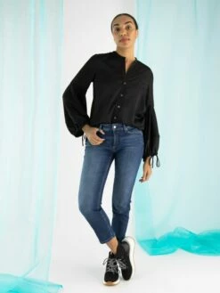 Cambio PIPER SHORT 9182 0038-99 Jeans 5020 -Vêtements Soldes cambio pantalon piper short 9182 0038 99 6