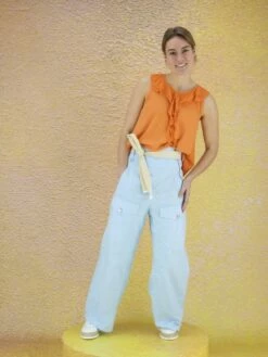 High TIMID 753226 Tops 664 -Vêtements Soldes high top timid 753226 14