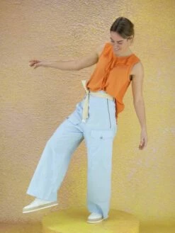 High TIMID 753226 Tops 664 -Vêtements Soldes high top timid 753226 15