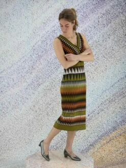 Marc Cain UC 21.66 M34 Robes 525 -Vêtements Soldes marc cain robe uc 21 66 m34 5