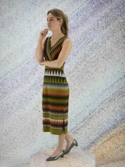 Marc Cain UC 21.66 M34 Robes 525 -Vêtements Soldes marc cain robe uc 21 66 m34 6