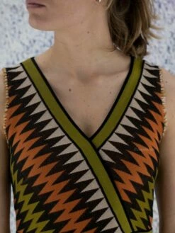 Marc Cain UC 21.66 M34 Robes 525 -Vêtements Soldes marc cain robe uc 21 66 m34 8