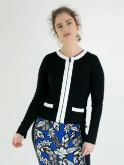 Marc Cain WS 31.19 J55 Gilets 910 -Vêtements Soldes marc cain sports gilet ws 31 19 j55 4