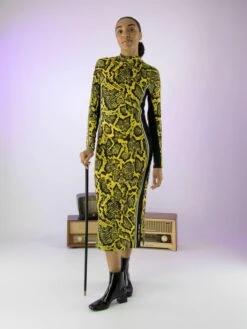 Marc Cain VS 21.31 J36 Robes 433 -Vêtements Soldes marc cain sports robe vs 21 31 j36 5