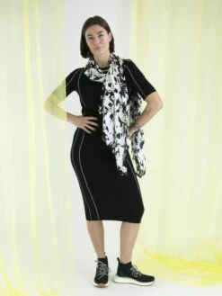 Marc Cain WS 21.02 M09 Robes 900 -Vêtements Soldes marc cain sports robe ws 21 02 m09 5