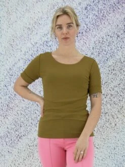 Marc Cain +E48.09 J50 T Shirts 528 -Vêtements Soldes marc cain sports t shirt e48 09 j50 1