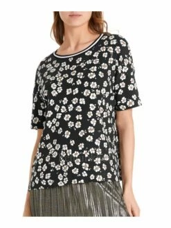 Marc Cain PS4863 J24 T Shirts 900 -Vêtements Soldes marc cain sports t shirt ps4863 j24 3