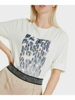 Marc Cain SS 48.15 J81 T Shirts 110 -Vêtements Soldes marc cain sports t shirt ss 48 15 j81 9