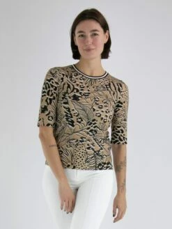 Marc Cain WS 48.38 J07 T Shirts 626 -Vêtements Soldes marc cain sports t shirt ws 48 38 j07 10