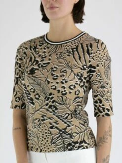 Marc Cain WS 48.38 J07 T Shirts 626 -Vêtements Soldes marc cain sports t shirt ws 48 38 j07 11