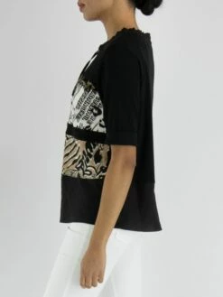 Marc Cain WS 55.05 J88 T Shirts 900 -Vêtements Soldes marc cain sports t shirt ws 55 05 j88 11