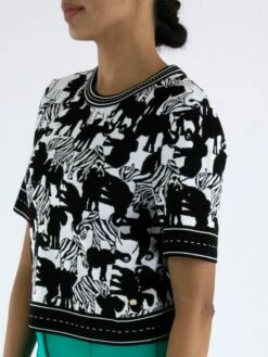 Marc Cain WC 41.10 M03 T Shirts 190 -Vêtements Soldes marc cain t shirt wc 41 10 m03 7