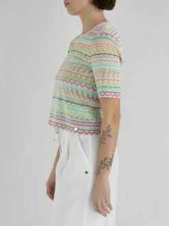 Marc Cain WC 41.38 M36 T Shirts 531 -Vêtements Soldes marc cain t shirt wc 41 38 m36 2