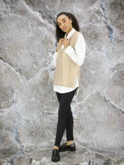 Marc Cain TC 42.03 M32 Tops 400 -Vêtements Soldes marc cain top tc 42 03 m32 5