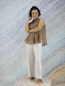 Peserico P04094 05412 Pantalons 994 -Vêtements Soldes peserico pantalon p04094 05412 6