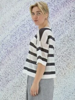 Peserico S99355-F18 B9157 T Shirts B47 -Vêtements Soldes peserico t shirt s99355 f18 b9157 11