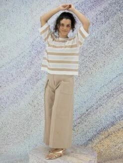 Peserico S99355-F18 B9157 T Shirts B46 -Vêtements Soldes peserico t shirt s99355 f18 b9157 6