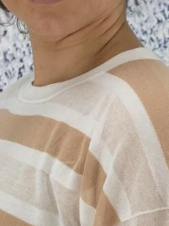 Peserico S99355-F18 B9157 T Shirts B46 -Vêtements Soldes peserico t shirt s99355 f18 b9157 7