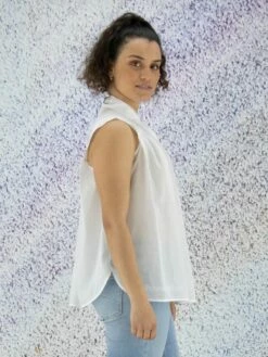 Peserico S08253L1 00481 Tops 001 -Vêtements Soldes peserico top s08253l1 00481 4