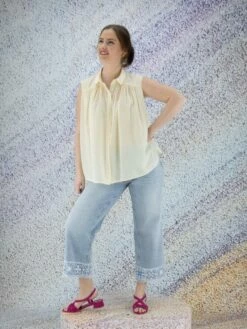 Peserico S08253L1 05207 Tops 946 -Vêtements Soldes peserico top s08253l1 05207 15